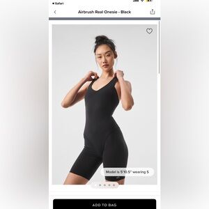 Alo Yoga Airbrush Real Onesie